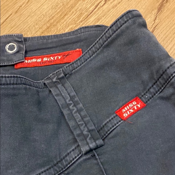 Miss Sixty High Rise Black Jeans with Contrasting Stitching - Picture 3 of 17